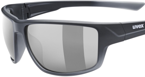Okulary Uvex Sportstyle 230 Black Matt/Litllemirror Silver