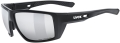 Okulary Uvex MTN Venture CV Black Matt/Mirror Silver