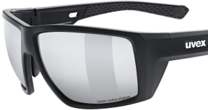Okulary Uvex MTN Venture CV Black Matt/Mirror Silver