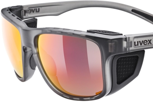 Okulary Uvex Sportstyle 312 Smoke Matt/Mirror Red