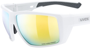 Okulary Uvex MTN Venture CV White Matt/Mirror Yellow 