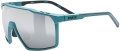 Okulary Uvex mtn perform Small Teal Matt/Mirror Silver