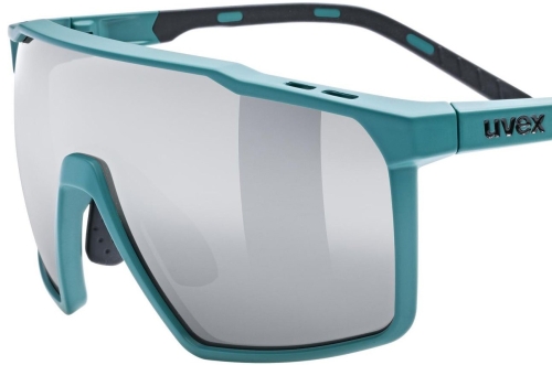 Okulary Uvex mtn perform Small Teal Matt/Mirror Silver