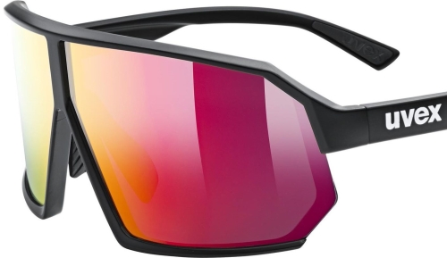 Okulary Uvex Sportstyle 237 Black  Matt/Mirror Red