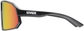 Okulary Uvex Sportstyle 237 Black  Matt/Mirror Red