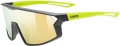 Okulary UVEX  Skyryse Junior Black/Yellow Matt/Mirror Yellow (S3) 