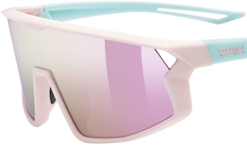 Okulary UVEX  Skyryse Junior Pink/Green Matt/Mirror Pink (S3)  