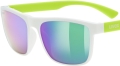 Okulary UVEX  Rookie White-Lime Matt/Mirror Green