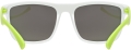 Okulary UVEX  Rookie White-Lime Matt/Mirror Green