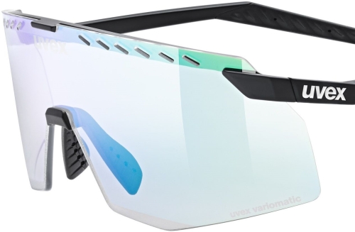 Okulary Uvex Pace Stage V Black Matt /Mirror Green