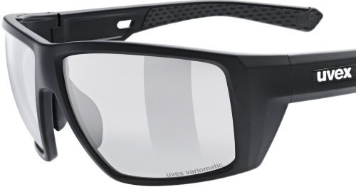 Okulary Uvex MTN Venture V Black Matt/Litemirror Silver (S1-S3) 