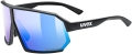 Okulary Uvex Sportstyle 237 CV Black  Matt/Mirror Blue