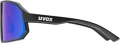 Okulary Uvex Sportstyle 237 CV Black  Matt/Mirror Blue