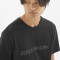 Koszulka Salomon Logo SS TEE M Deep Black C25266