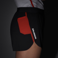 Spodenki Salomon S/LAB 3 W Short Deep Black/Fiery Red C26927