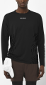 Koszulka Salomon Sense Aero LS TEE GFX M Deep Black  