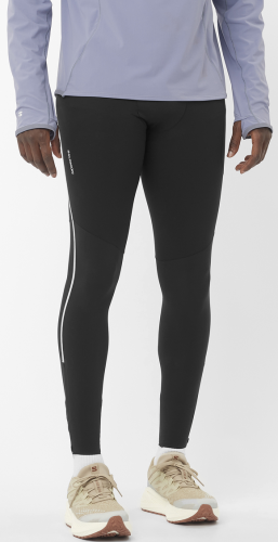 Legginsy Salomon Sense Aero Stow Tights M Deep Black 