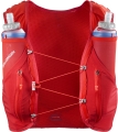 Kamizelka do biegania Salomon ADV Skin 12 Set with Flasks Flame Scarlet/Haute Red