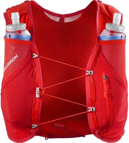 Kamizelka do biegania Salomon ADV Skin 5 Set Flame Scarlet/Haute Red