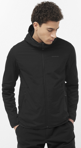 Bluza Salomon Outline Warm Hybrid HD M Deep Black