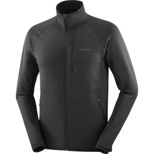 Bluza Salomon Essential Lightwarm FZ M Deep Black 