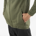 Bluza Salomon Essential Lightwarm FZ M Grape Leaf