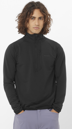 Bluza Salomon Essential Lightwarm HZ M Deep Black  