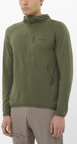 Bluza Salomon Essential Lightwarm HD M Grape Leaf