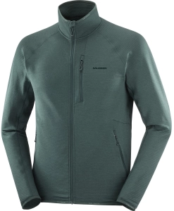Bluza Salomon Essential Lightwarm FZ M Green Gables