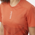 Koszulka Salomon S/LAB Ultra Tee Aop W Burnt Sienna/Decadent Chocolate