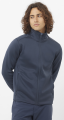 Bluza Salomon Outline Warm Fleece FZ M Blue Nights 