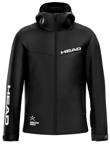 Kurtka Head Race Jacket Men Black 2026