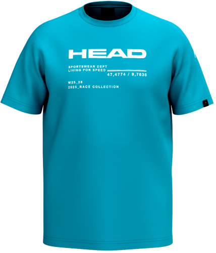 Koszulka Head Race T-Shirt Men Blue