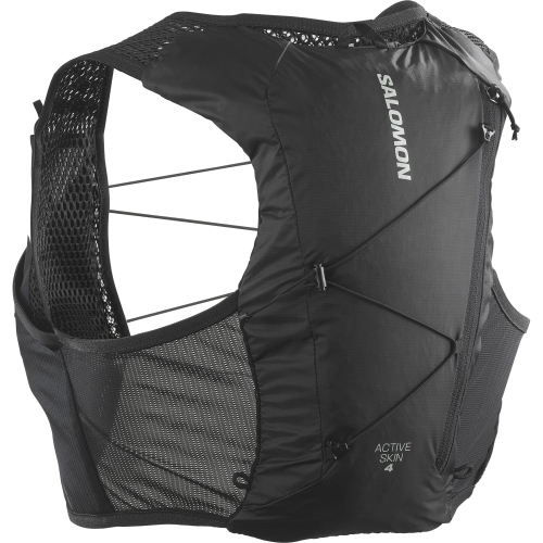Kamizelka do biegania Salomon Active Skin 4 No Flasks Black/Metal