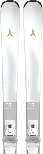 Narty Atomic Cloud C7 White + Wiązania M10 GW 2026