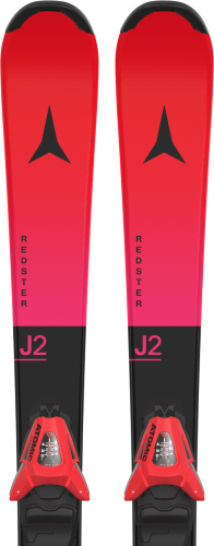 Narty Atomic Redster J2 100-120cm + Wiązania C5 GW Red 2026