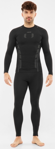 Bielizna Termoaktywna Viking Eiger 2.0 Set Bamboo Man Black/Grey