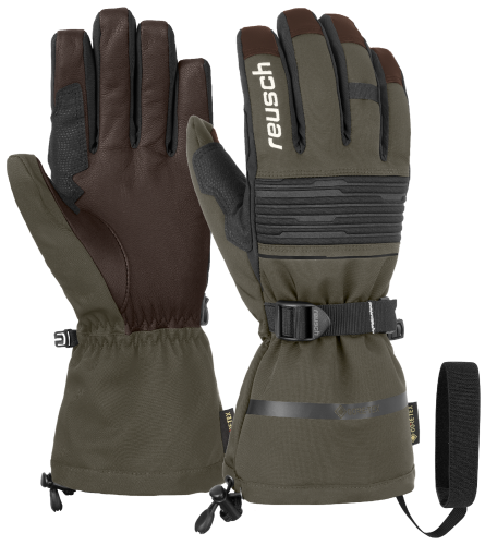 Rękawice Reusch Isidro GTX Burnt Olive/Dark Brown
