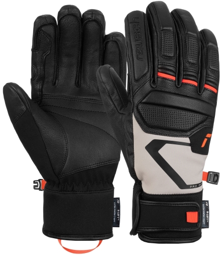 Rękawice Reusch Pro RC Black/Grey/Red