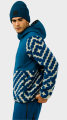 Bluza Head Kore Hoodie Men Velvet/Blue