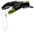 Rękawice Narciarskie Leki WCR Venom DH 3D Black/Ice Lemon 2026
