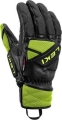 Rękawice Narciarskie Leki WCR Venom DH 3D Black/Ice Lemon 2026
