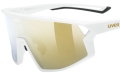 Okulary Uvex Skyryse White Matt/Mirror Gold S3    