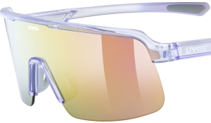 Okulary Uvex Dyrt Clear Purple/Mirror Red S3