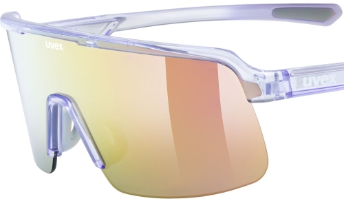 Okulary Uvex Dyrt Clear Purple/Mirror Red S3