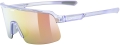 Okulary Uvex Dyrt Clear Purple/Mirror Red S3