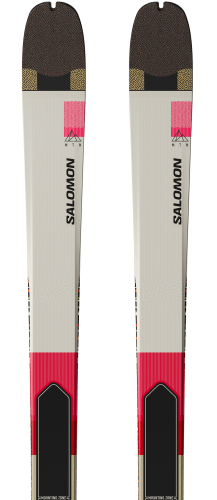 Narty Salomon MTN 86 Carbon Almond Milk/Black 2026