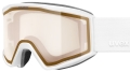 Gogle narciarskie Uvex Blast Pro V White Matt/Red Clear S0-S4