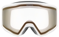 Gogle narciarskie Uvex Blast Pro V White Matt/Red Clear S0-S4