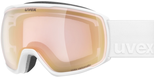 Gogle Uvex Victorious V White Matt/Vario Rose Mirror S1-S3
